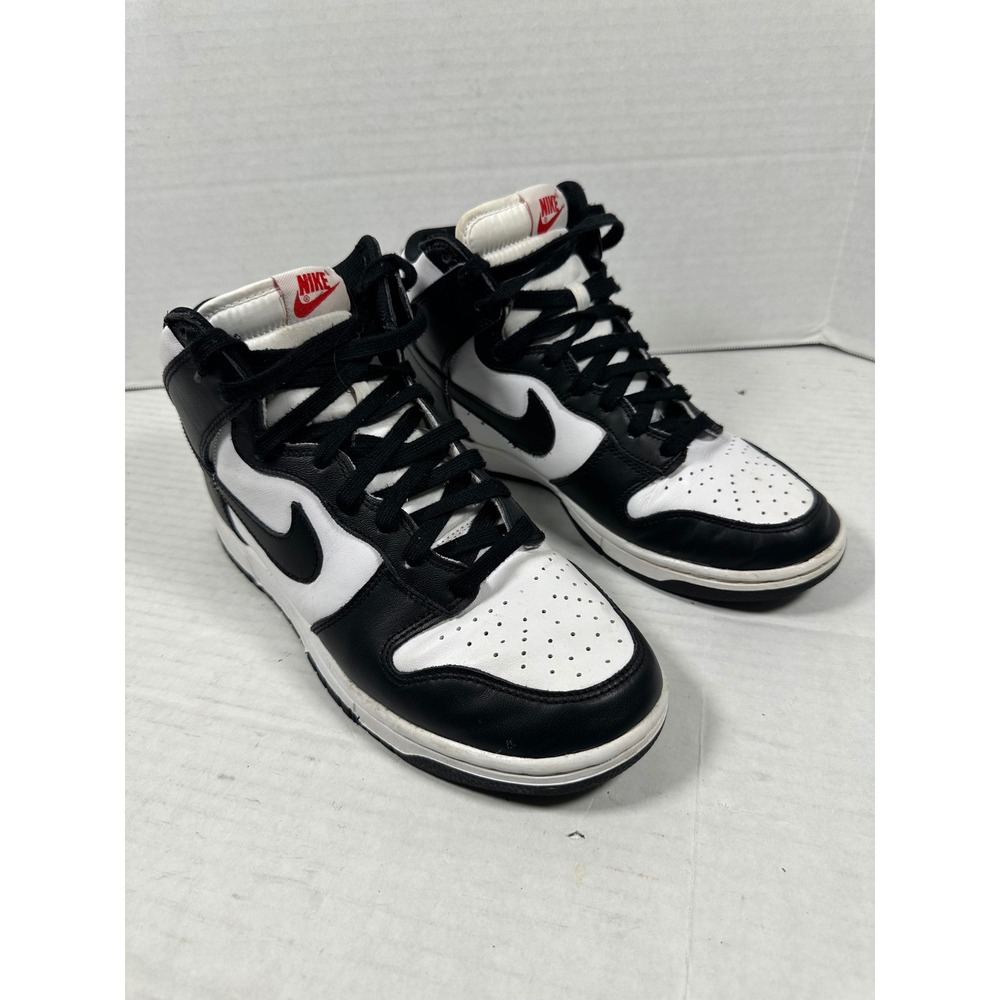 Nike Dunk High Panda Black White Women DD1869-103 High Top Sneakers Size 9.5 - Picture 6 of 15